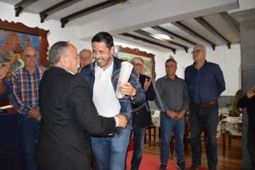 Entrega del título de honor a diez socios de El Casino de Telde (Foto TA)